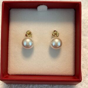 Talbots Pearl Stud Earrings
